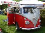 (160'312) - VW-Bus - AG 43'257 - am 9. Mai 2015 in Brienz, Camping Aaregg