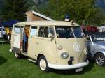 Volkswagen/430362/160350---vw-bus---so-166364 (160'350) - VW-Bus - SO 166'364 - am 9. Mai 2015 in Brienz, Camping Aaregg