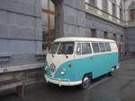 Volkswagen/740184/226150---vw-bus-am-3-juli (226'150) - VW-Bus am 3. Juli 2021 beim Bahnhof Brig