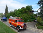 Saurer/625912/192508---feuerwehr-volketswil---ag (192'508) - Feuerwehr, Volketswil - AG 10'583 U - Saurer am 5. Mai 2018 in Attikon, Bahnstrasse