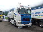 Scania/511740/172364---berger-bowil---be (172'364) - Berger, Bowil - BE 64'857 - Scania am 26. Juni 2016 in Interlaken, Flugplatz
