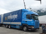 Scania/512140/172402---imobersteg-frutigen---be (172'402) - Imobersteg, Frutigen - BE 171'764 - Scania am 26. Juni 2016 in Interlaken, Flugplatz