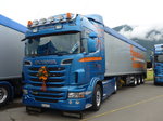 Scania/512737/172436---rueegsegger-belp---be (172'436) - Regsegger, Belp - BE 441'777 - Scania am 26. Juni 2016 in Interlaken, Flugplatz