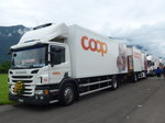 Scania/513447/172486---coop---nr-83be (172'486) - Coop - Nr. 83/BE 17'298 - Scania am 26. Juni 2016 in Interlaken, Flugplatz
