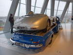 (186'385) - Mercedes-Benz Rennwagen-Schnelltransporter von 1955 (Replika) - Mercedes-Benz Rennabteilung - W 21-6568 - + Mercedes 300 SLR am 12. November 2017 in Stuttgart, Mercedes-Benz Museum