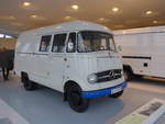 (186'386) - Mercedes-Benz L 406 Kastenwagen von 1965 - ALS-N 935 - am 12. November 2017 in Stuttgart, Mercedes-Benz Museum 