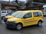 (260'593) - Die Post - BE 555'789 - VW am 21. Mrz 2024 in Gstaad, Post (Altes Logo)