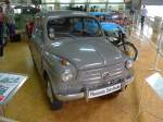 (149'963) - Fiat 600 am 25. April 2014 in Sinsheim, Museum