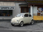 Fiat/518561/173407---fiat---be-161442 (173'407) - Fiat - BE 161'442 - am 31. Juli 2016 in Adelboden, Katharinenplatz