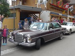 (173'454) - Mercedes - BE 72'750 - am 31. Juli 2016 in Adelboden, Dorfstrasse