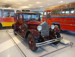 (186'354) - Mercedes-Benz 12/55 PS Pullman-Limousine von 1927 am 12. November 2017 in Stuttgart, Mercedes-Benz Museum