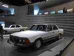 (186'434) - Mercedes-Benz Experimentier-Sicherheits-Fahrzeug ESF 22 von 1973 am 12. November 2017 in Stuttgart, Mercedes-Benz Museum