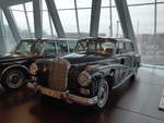 (186'456) - Mercedes-Benz 300 von 1959; Konrad Adenauer - SU-A 254 - am 12. November 2017 in Stuttgart, Mercedes-Benz Museum