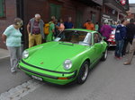 (173'503) - Porsche - SO 3911 - am 31. Juli 2016 in Adelboden, Dorfstrasse