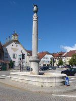 (173'565) - Brunnen am 1. August 2016 in Pontarlier