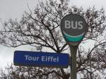 (167'163) - Bus-Haltestelle - Paris, Tour Eiffel - am 17. November 2015