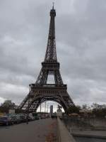 (167'171) - Der Eiffelturm am 17. November 2015 in Paris