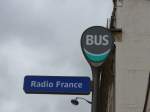 (167'197) - Bus-Haltestelle - Paris, Radio France - am 17.