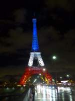 (167'298) - Der Eiffelturm am 17. November 2015 in Paris