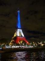 (167'314) - Der Eiffelturm am 17. November 2015 in Paris