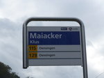 (175'306) - A-welle-Haltestelle - Klus, Maiacker - am 2. Oktober 2016