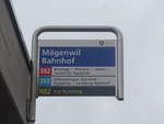 (209'392) - A-welle-Haltestelle - Mgenwil, Bahnhof - am 8. September 2019
