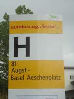 AAGL Liestal/287612/138855---aagl-haltestelle---liestal-bahnhof (138'855) - AAGL-Haltestelle - Liestal, Bahnhof - am 16. Mai 2012