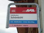 (131'130) - AFA-Haltestelle - Adelboden, Schnbhl - am 28.