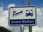 (139'347) - AFA-Haltestelle (LenkBus) - Lenk, Innere Bleiken - am 10. Juni 2012