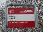 (142'548) - AFA-Haltestelle - Frutigen, Landi - am 16.