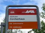 (180'962) - AFA-Haltestelle - Adelboden, Zrhcerhaus - am 4.