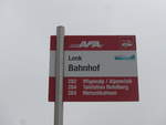 AFA Adelboden/644311/199616---afa-haltestelle---lenk-bahnhof (199'616) - AFA-Haltestelle - Lenk, Bahnhof - am 26. November 2018