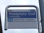 bgu-grenchen/413308/158998---bgu-haltestelle---grenchen-postplatz (158'998) - BGU-Haltestelle - Grenchen, Postplatz Sd - am 2. Mrz 2015