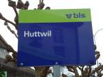 (143'565) - bls-bus-Haltestelle - Huttwil, Bahnhof - am 23.