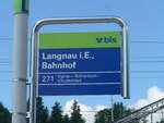 (225'869) - bls-bus-Haltestelle - Langnau, Bahnhof - am 13.