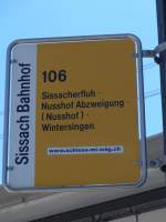 BLT Oberwil/344158/150707---blt-haltestelle---sissach-bahnhof (150'707) - BLT-Haltestelle - Sissach, Bahnhof - am 18. Mai 2014