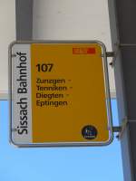 (150'708) - BLT-Haltestelle - Sissach, Bahnhof - am 18. Mai 2014