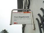 (130'782) - Glarnerbus-Haltestelle - Ziegelbrcke, Post Ziegelbrcke - am 24.
