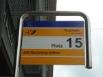 (134'934) - PostAuto-Haltestelle - Frauenfeld, Bahnhof - am 10. Juli 2011