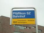 (135'826) - PostAuto-Haltestelle - Pfffikon SZ, Bahnhof - am 5.
