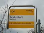 (138'437) - PostAuto-Haltestelle - Reichenbach, Buchholz - am 6. April 2012
