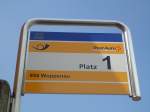 (139'126) - PostAuto-Haltestelle - Weinfelden, Bahnhof - am 27. Mai 2012