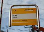 (142'002) - PostAuto-Haltestelle - Flamatt, Post - am 21.