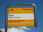 (146'256) - PostAuto-Haltestelle - Blatten (Ltschen), Post - am 5. August 2013
