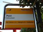PostAuto/310678/146856---postauto-haltestelle---schnottwil-post (146'856) - PostAuto-Haltestelle - Schnottwil, Post - am 31. August 2013