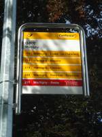 (147'333) - PostAuto-Haltestelle - Martigny, gare - am 22. September 2013
