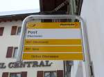 (149'089) - PostAuto-Haltestelle - Obersaxen, Post - am 1. Mrz 2014