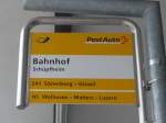 PostAuto/438325/160947---postauto-haltestelle---schuepfheim-bahnhof (160'947) - PostAuto-Haltestelle - Schpfheim, Bahnhof - am 24. Mai 2015