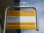 PostAuto/439769/161466---postauto-haltestelle---laupen-be (161'466) - PostAuto-Haltestelle - Laupen BE, Bahnhof - am 30. Mai 2015