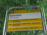 PostAuto/442452/161575---postauto-haltestelle---wichtrach-bahnhof (161'575) - PostAuto-Haltestelle - Wichtrach, Bahnhof - am 30. Mai 2015